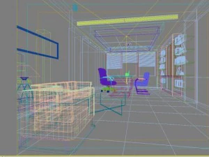 office space 133 3D Model