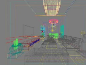 office space 134 3D Model