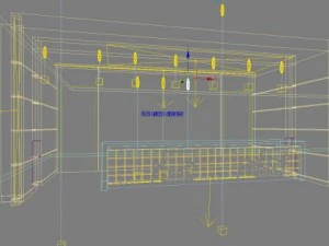 ruang kantor 135 Model 3D