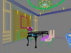 office space 136 3D Model