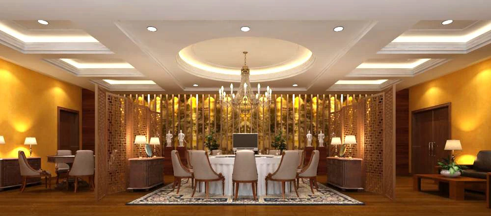 restaurant space 001 3D Model .c4d .max .obj .3ds .fbx .stl .blend 