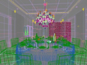 restaurant space 002 3D 模型