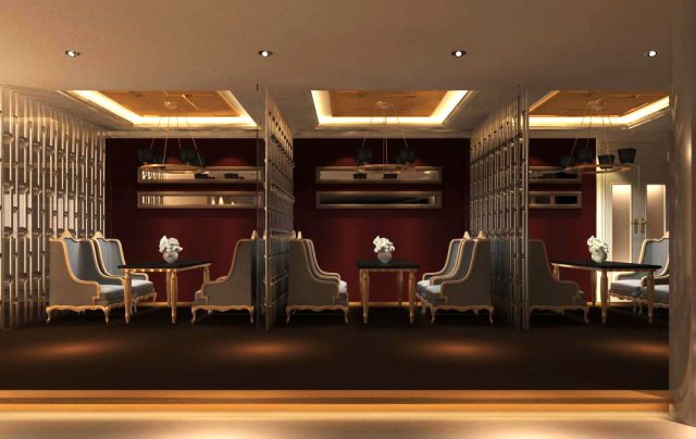 bar space 035 Model 3D .c4d .max .obj .3ds .fbx .stl .blend 