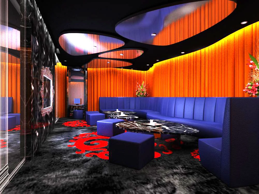 bar space 038 3D Model .c4d .max .obj .3ds .fbx .stl .blend 