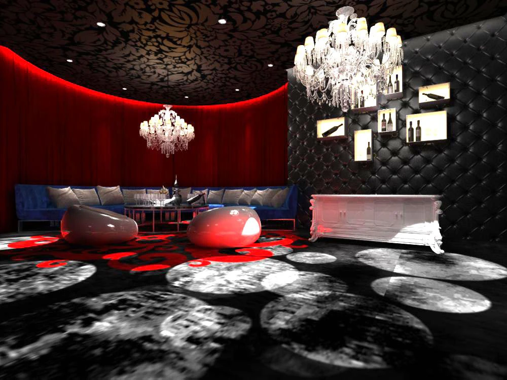 bar space 039 3D Model .c4d .max .obj .3ds .fbx .stl .blend 