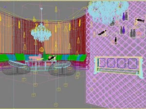 bar space 039 3D Model