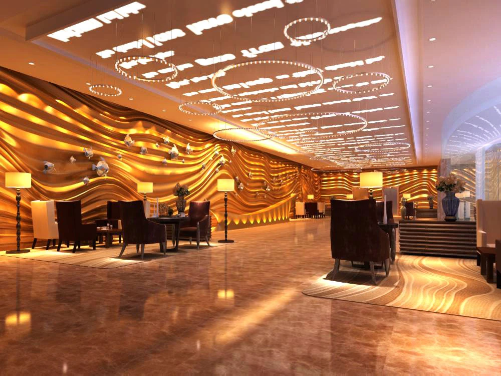 bar space 047 3D Model .c4d .max .obj .3ds .fbx .stl .blend