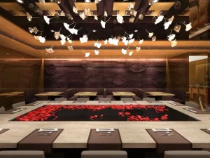 restaurant space 008 3D Model