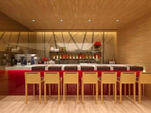 restaurant space 008 3D Model