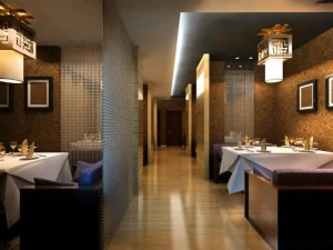 przestrzeń restauracyjna 012 Model 3D