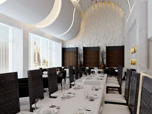 przestrzeń restauracyjna 015 Model 3D