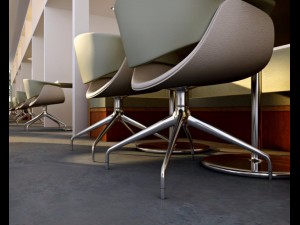 restaurant space 016 Modello 3D