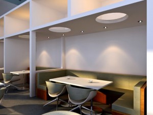 restaurant space 016 Modello 3D