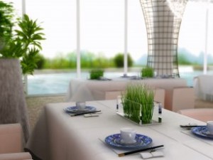 restaurant space 017 3D 模型