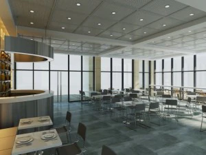 spazio ristorante 018 Modello 3D