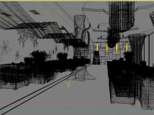 restaurant space 018 3D 模型