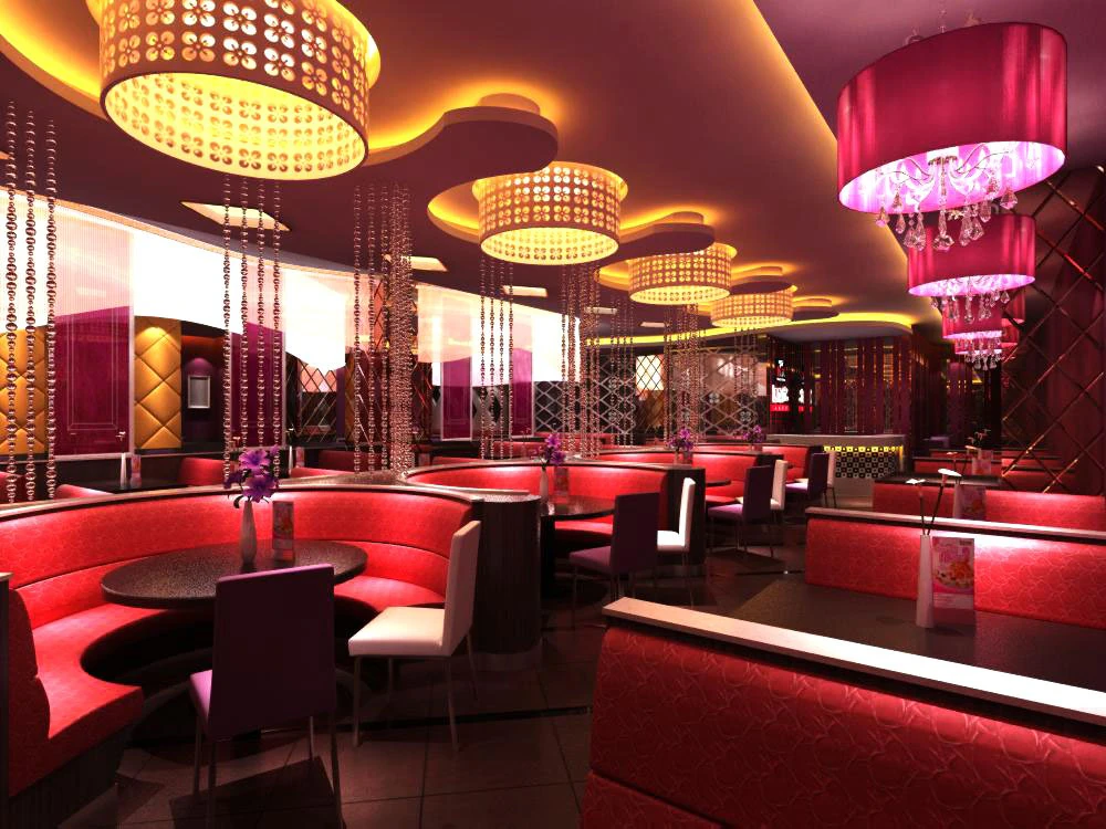 bar space 052 3D Model .c4d .max .obj .3ds .fbx .stl .blend 