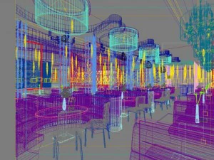 bar space 052 3D Model