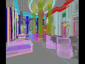 bar space 054 3D Model