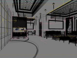 bar space 056 3D Model