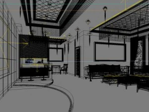 bar space 057 3D Model