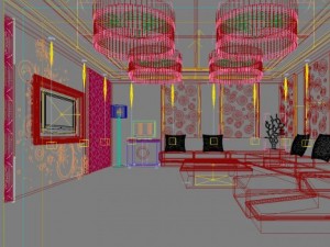 bar space 058 3D Model