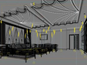 bar space 060 3D Model