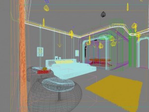 bar space 048 3D Модель