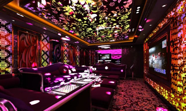 bar space 062 3D Model .c4d .max .obj .3ds .fbx .stl .blend 