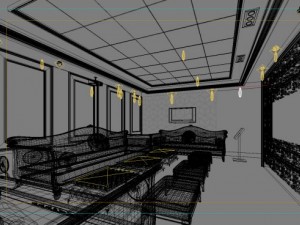 bar space 062 3D Model