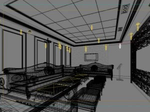 bar space 062 3D Model