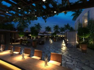 바 공간 049 3D 모델