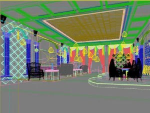 bar space 051 3D Model