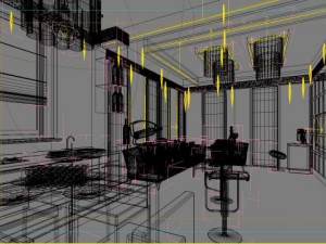 bar space 064 3D Модель