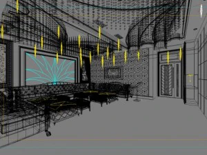 bar space 067 3D Model