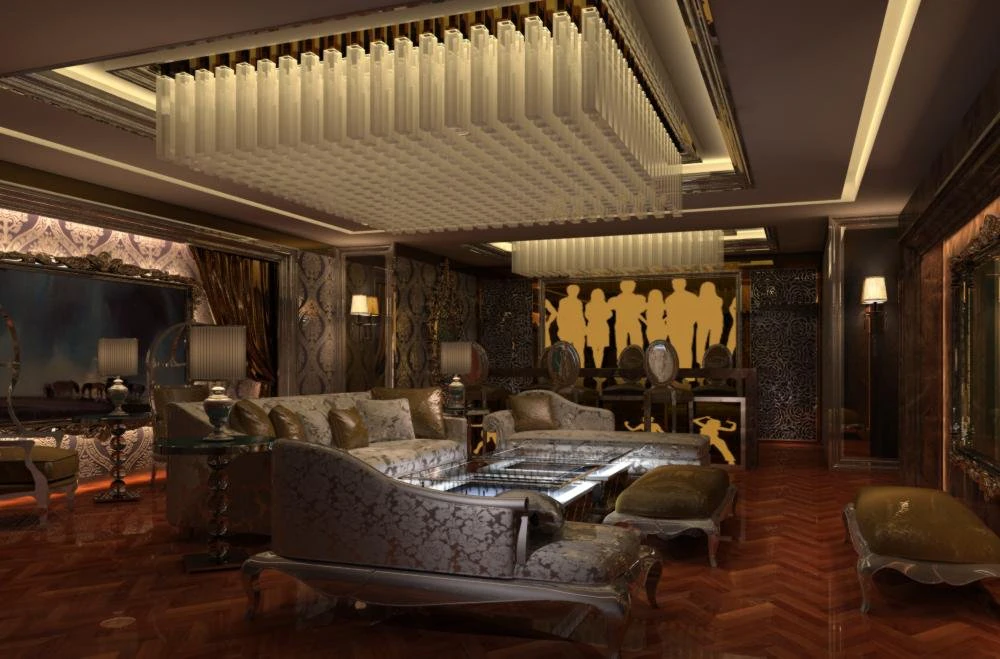 bar space 069 3D Model .c4d .max .obj .3ds .fbx .stl .blend 