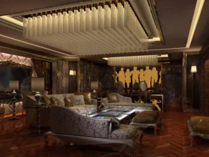 место в баре 069 3D Модель