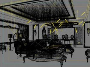 bar space 069 3D Model