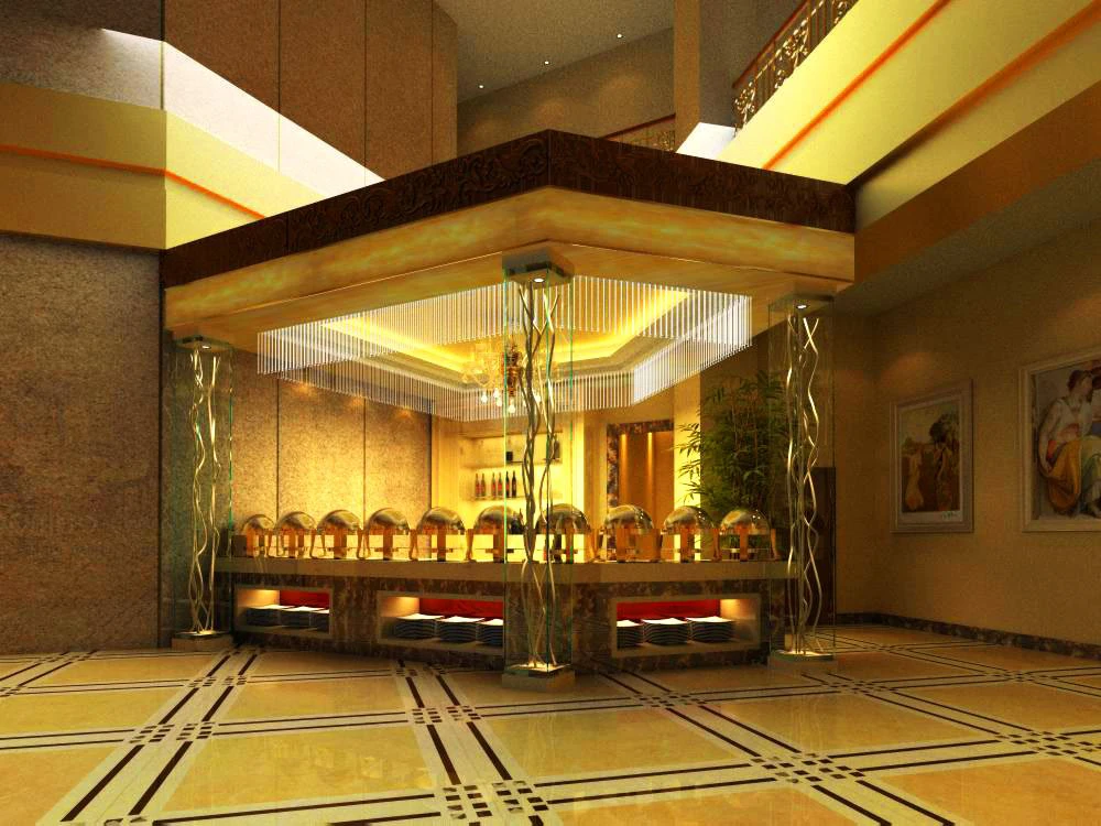 bar space 073 3D Model .c4d .max .obj .3ds .fbx .stl .blend