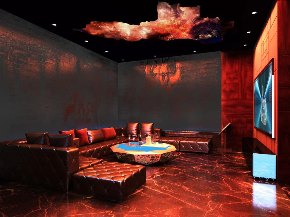 bar space 074 3D Model .c4d .max .obj .3ds .fbx .stl .blend 