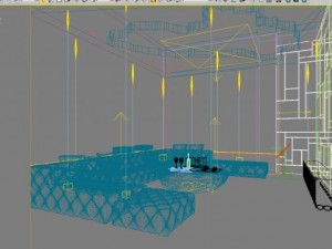 bar space 074 3D Model
