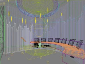 bar space 075 3D Model