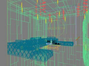 bar space 076 3D Model