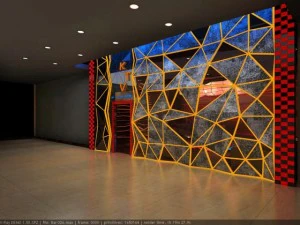 espacio de barra 077 Modelo 3D