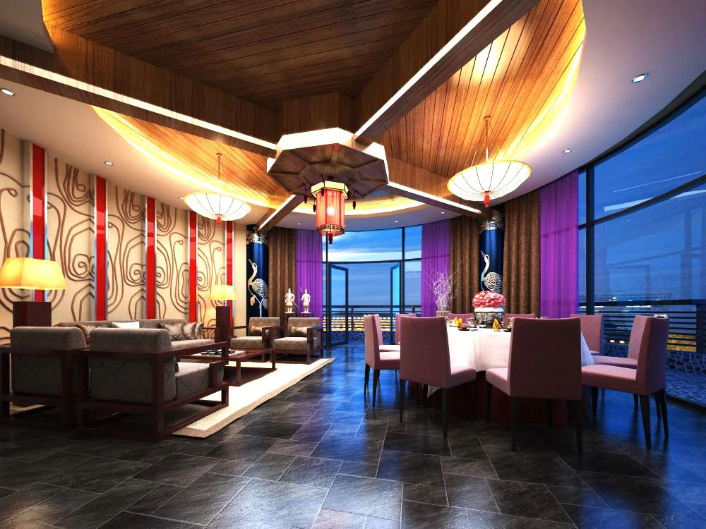 bar space 078 3D Model .c4d .max .obj .3ds .fbx .stl .blend 