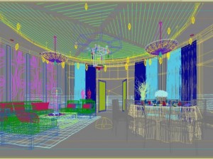 bar space 078 3D Model