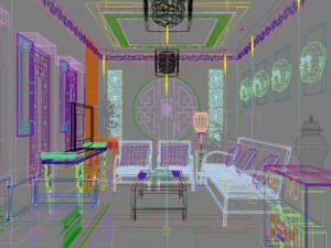 bar space 079 3D Model