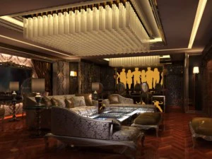 espacio de barra 080 Modelo 3D