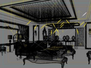 bar space 080 3D Model