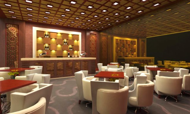bar space 081 3Dモデル .c4d .max .obj .3ds .fbx .stl .blend 